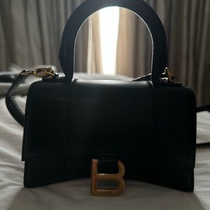 Balenciaga mini hour glass bag